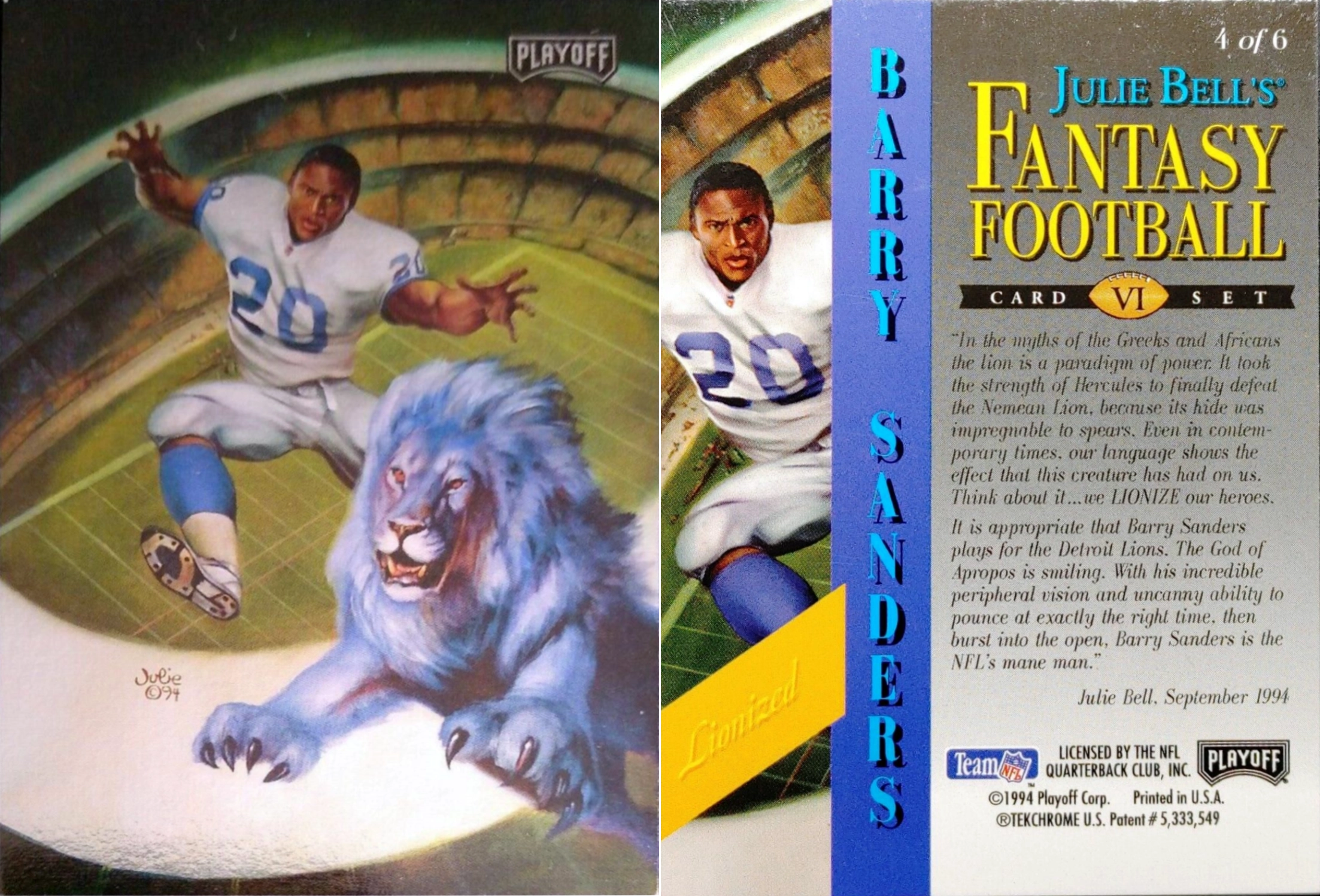 Barry Saunders - Detroit Lions